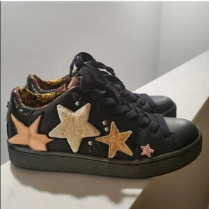 Coach  Women's Exclusive Trainers With Star Patches Black